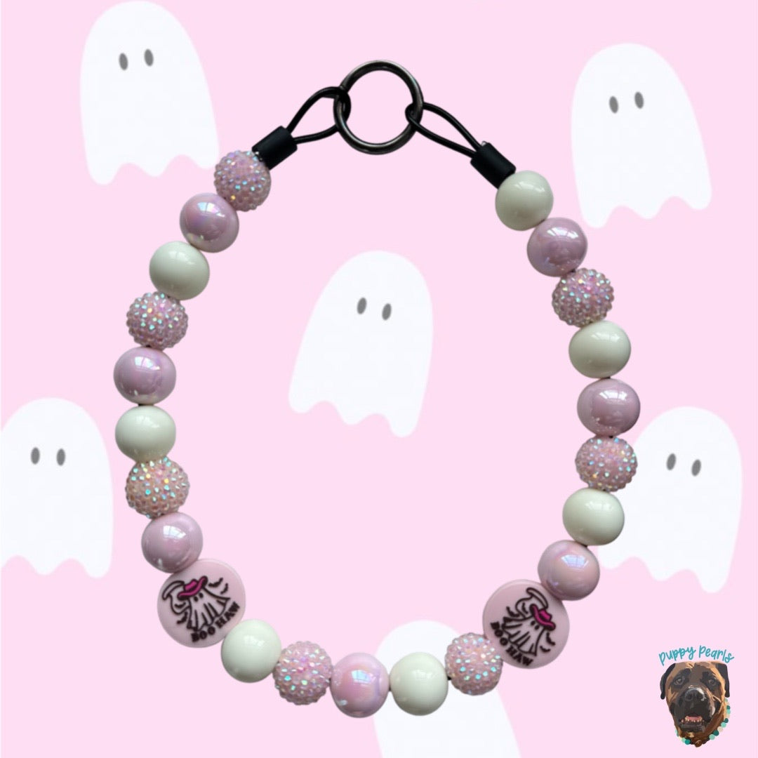 Pink Boo Haw Collar